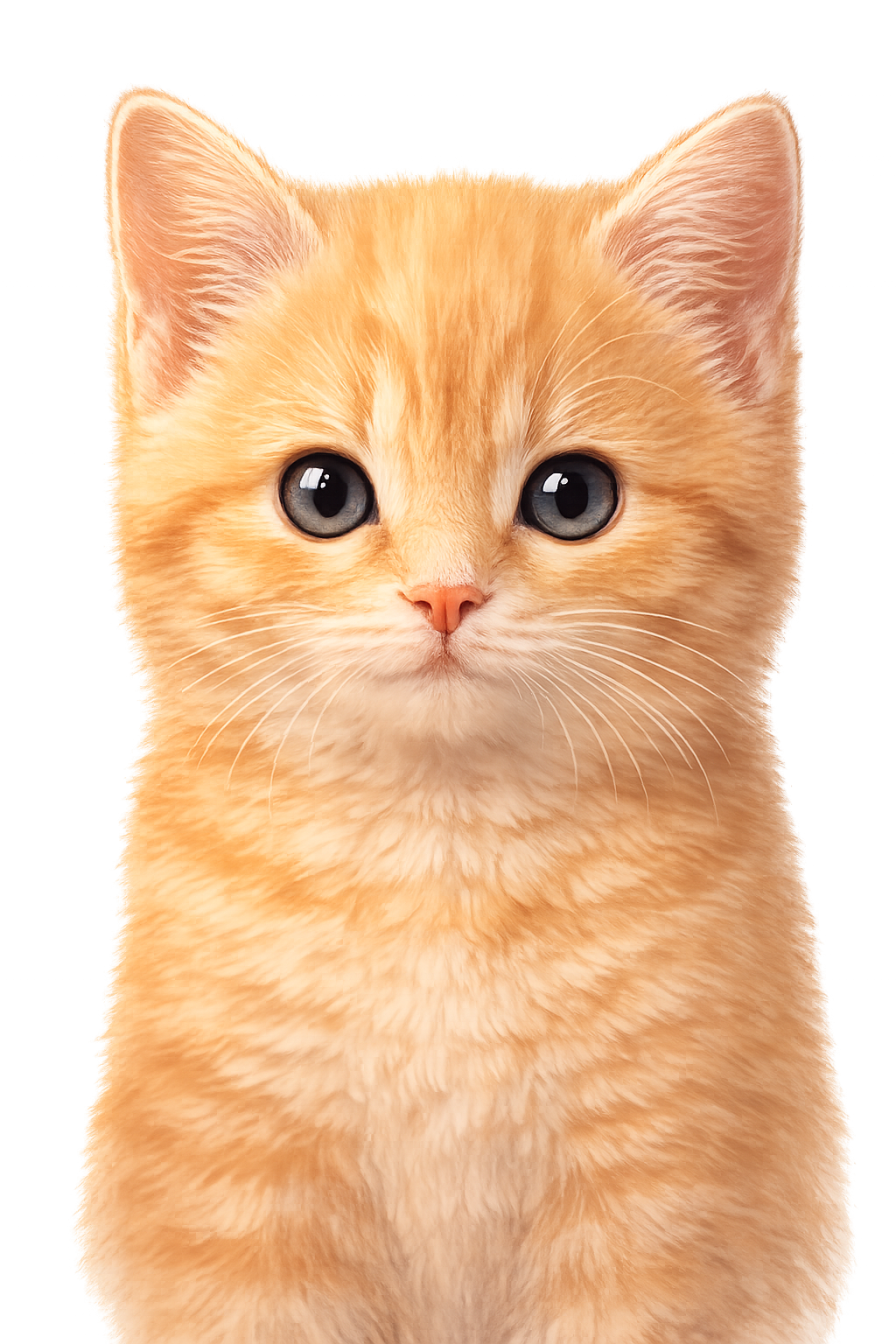 Ritratto del gattino Milo in stile Amalfi